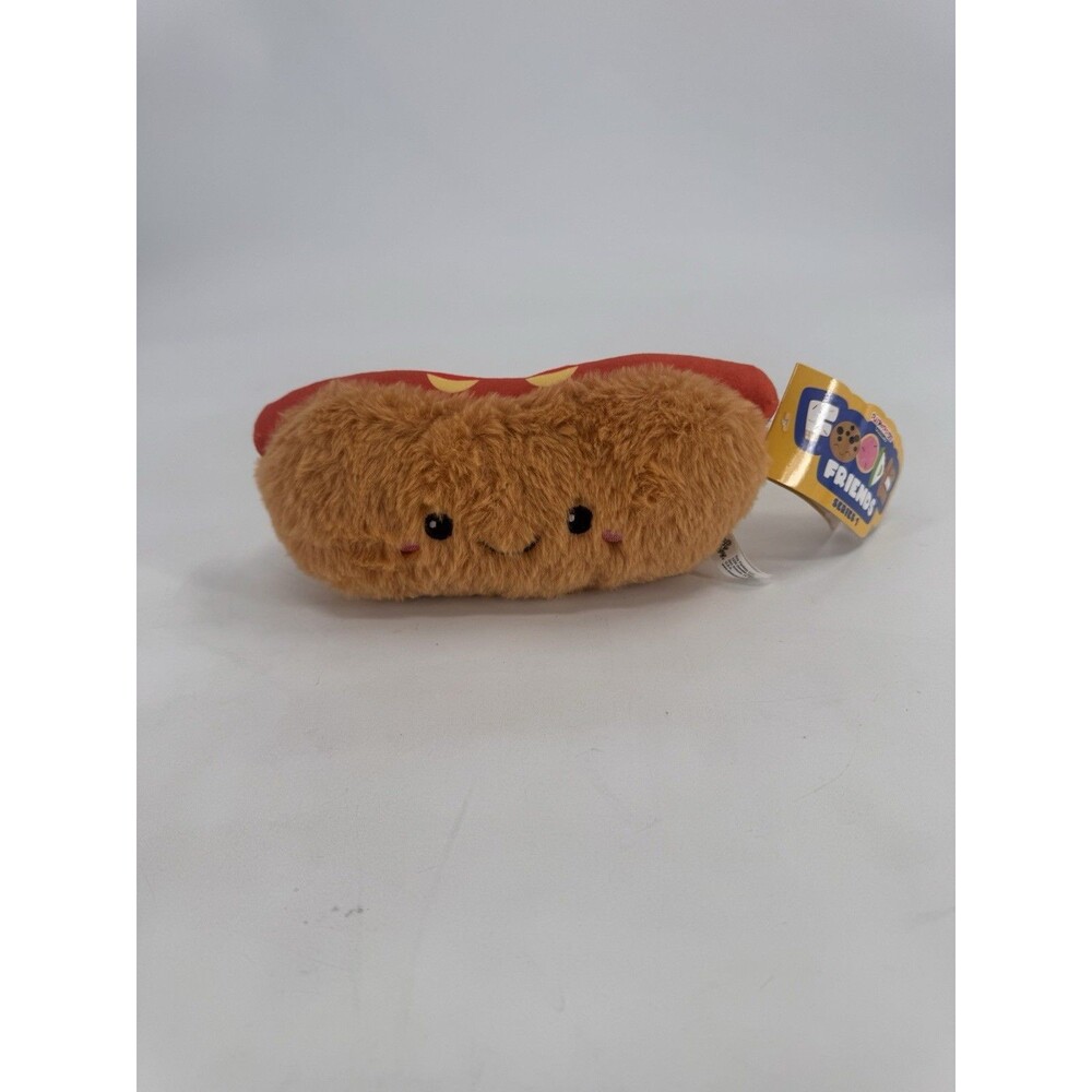 Foodie Friends HOT DIGGITY Plush Series 1 Kawaii / Mini Pillow Cushion 9” Dog